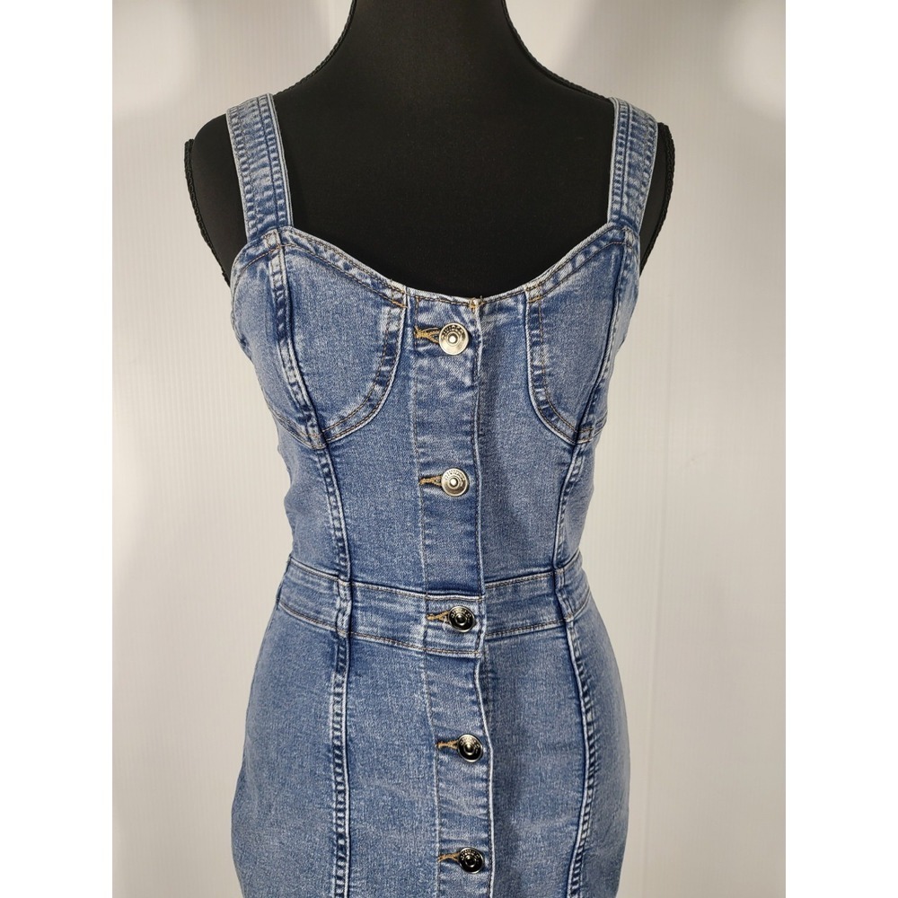 Dividend Blue Jean Overall For Women's - Picture 7 of 9